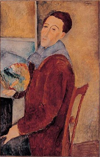 Self-portrait., Amedeo Modigliani